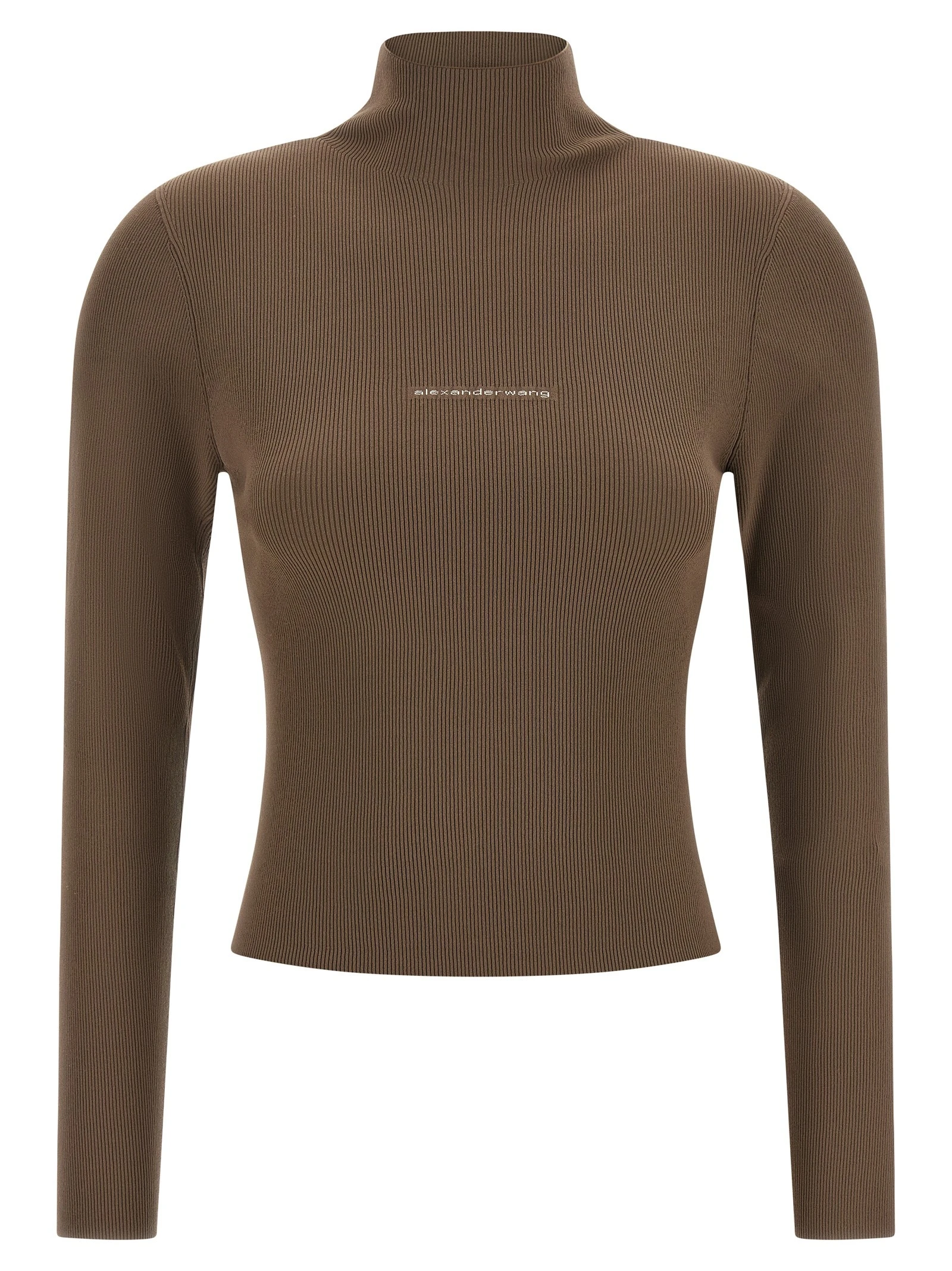 Logo ribbed sweater