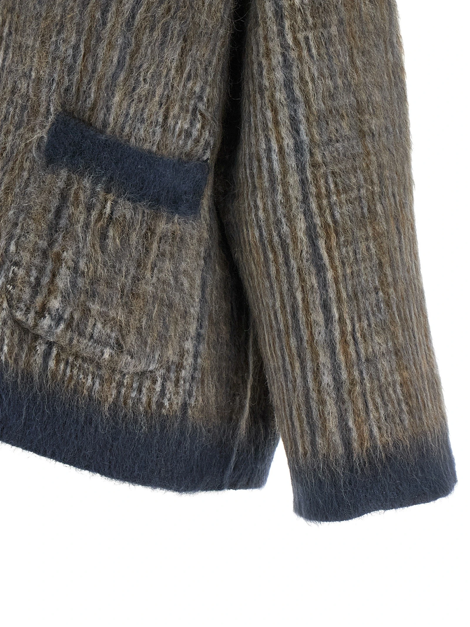Cardigan with scarf