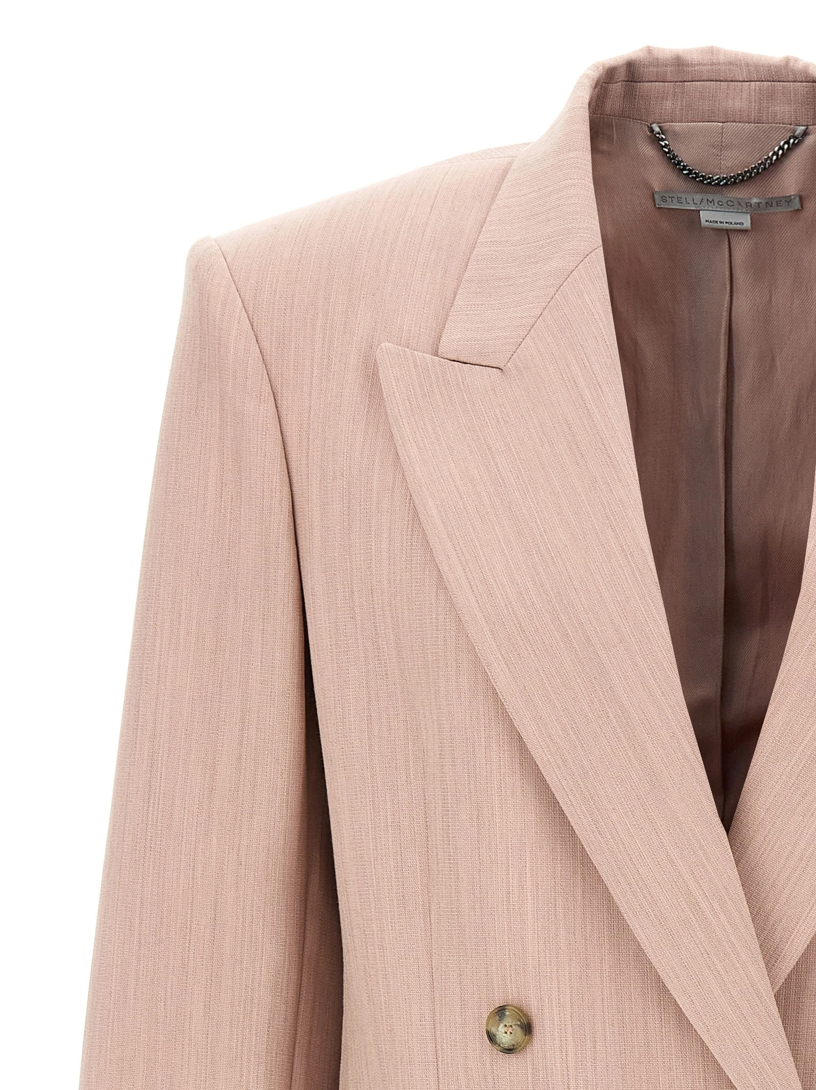 Double-breasted wool blazer