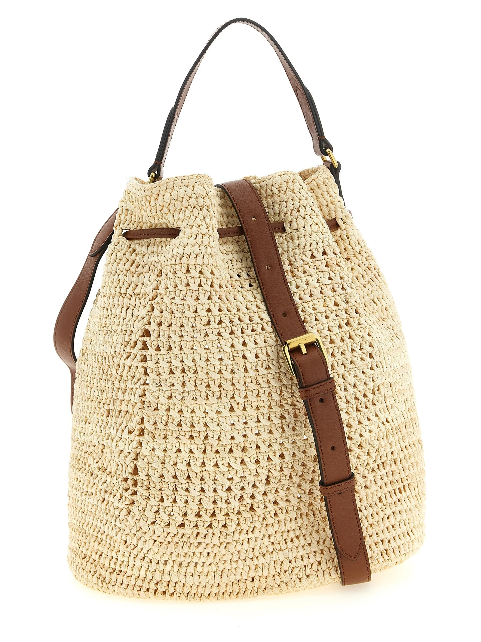Crochet bucket bag