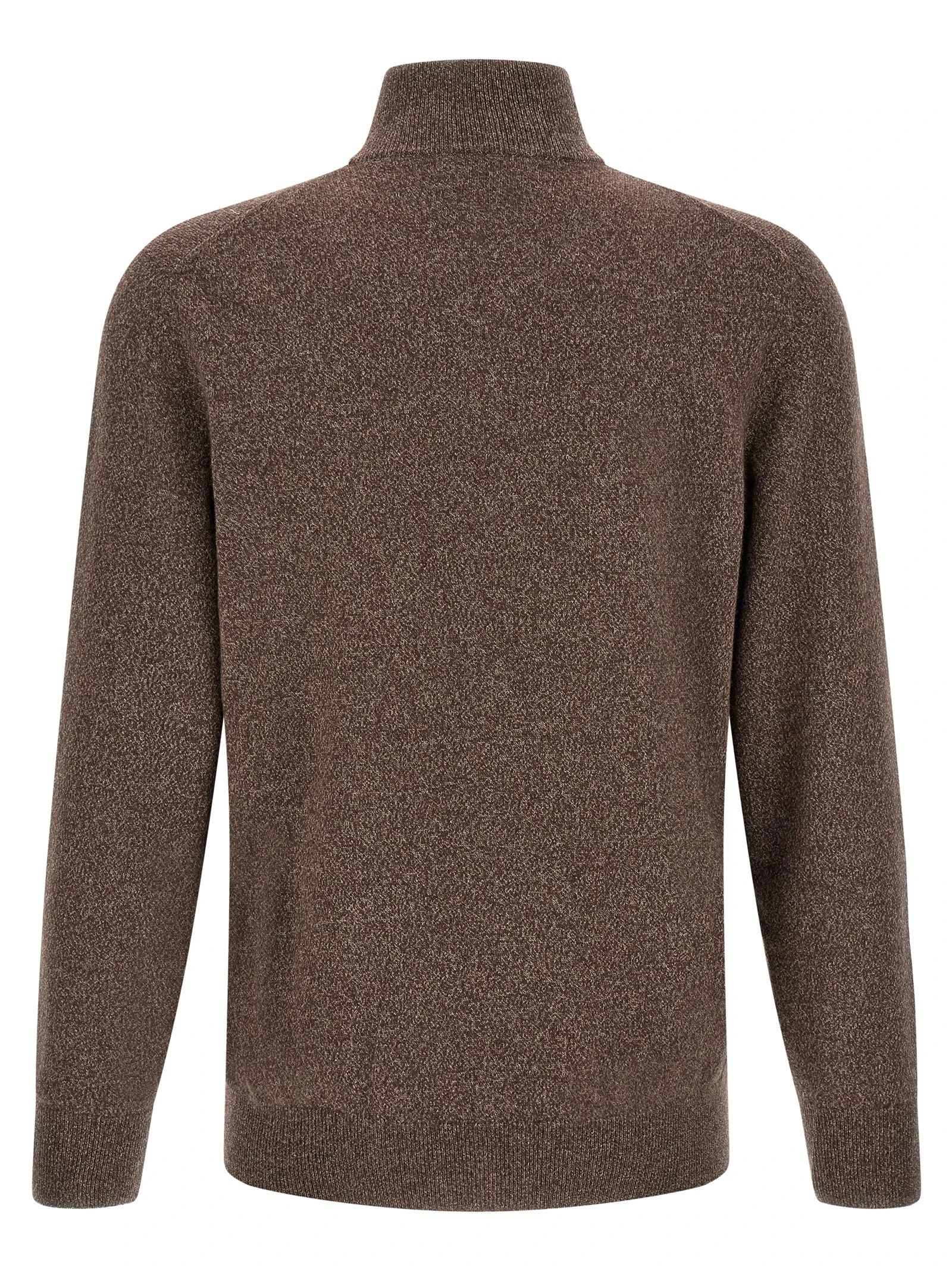 High neck cardigan with zip