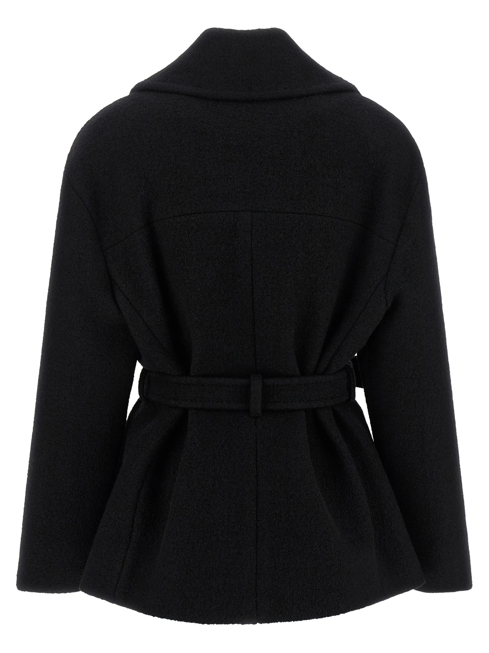 'Anthem' belted caban