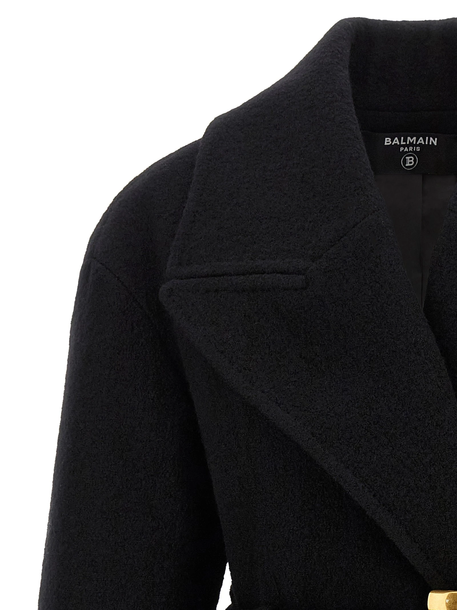 'Anthem' belted caban