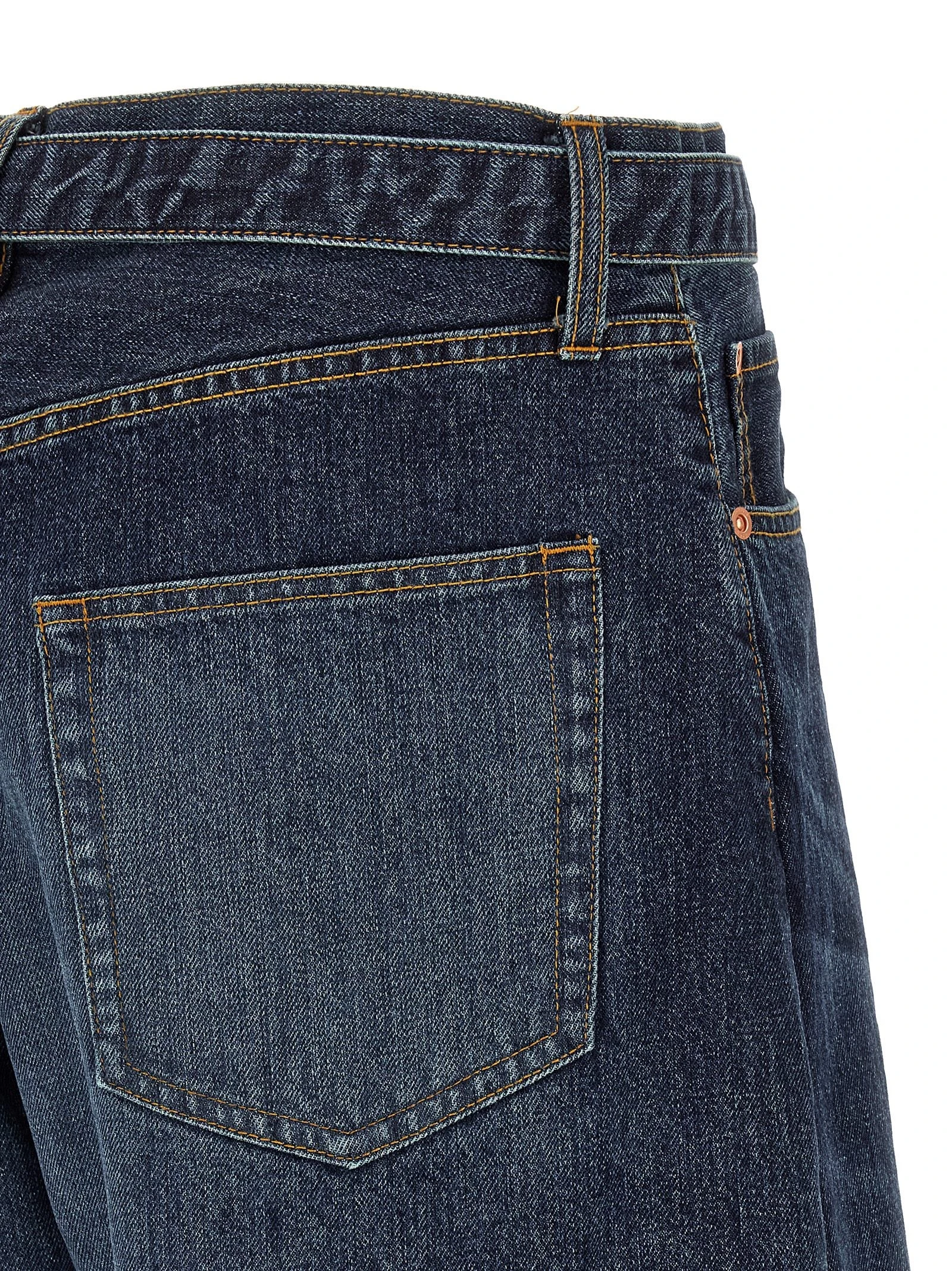 Cut-out jeans