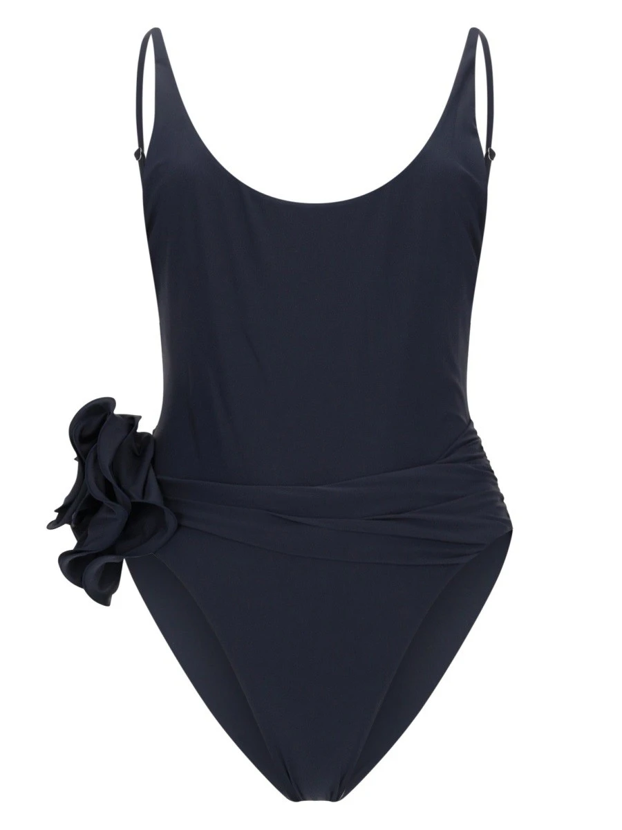COSTUME DA BAGNO INTERO CON FIORE