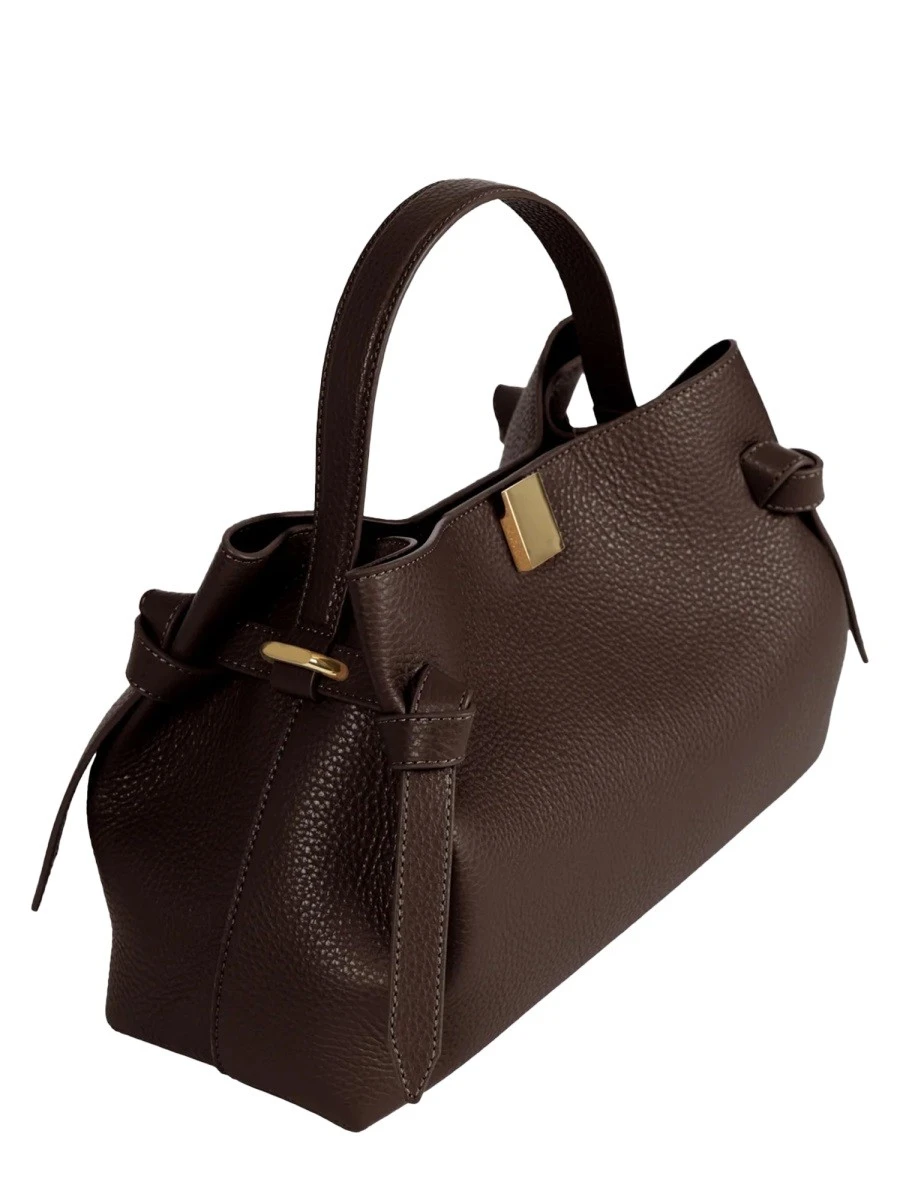 BORSA "GYOZA" IN PELLE