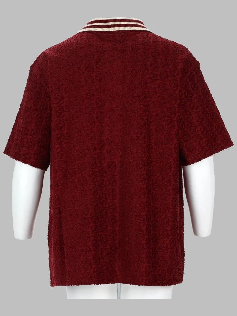 CAMICIA MONOGRAM IN COTONE