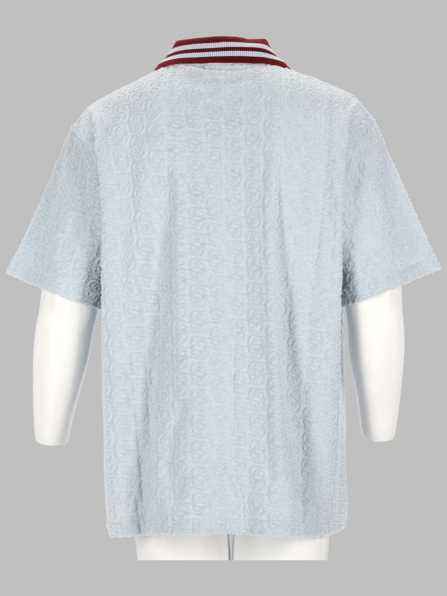 CAMICIA MONOGRAM IN COTONE