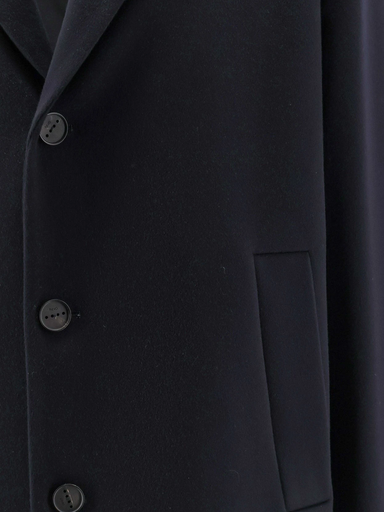 Cassano virgin sheep's wool coat