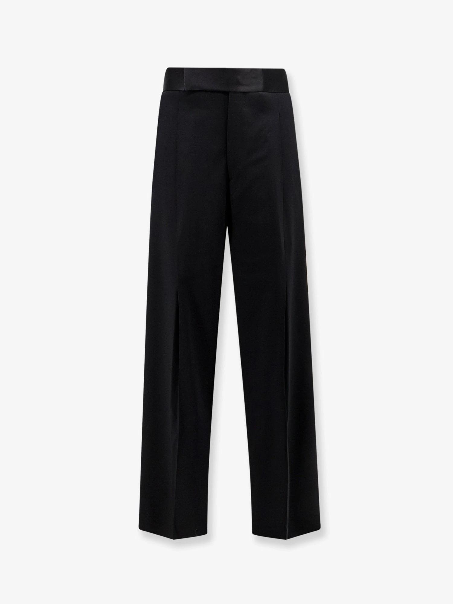 Black Tailored wool trousers