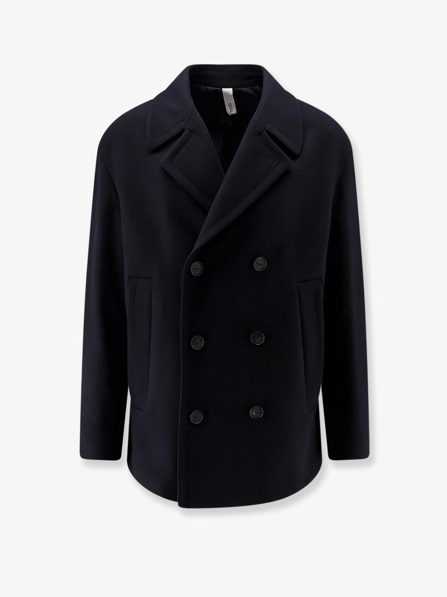 Orno virgin wool blend peacoat