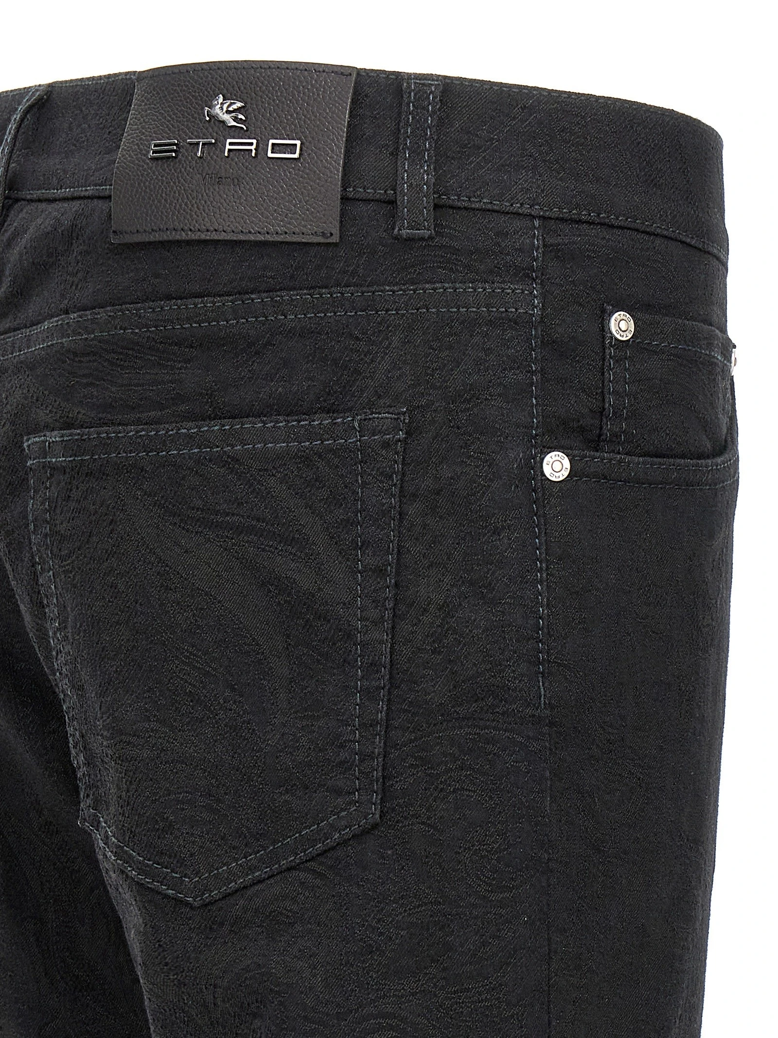 Jacquard jeans