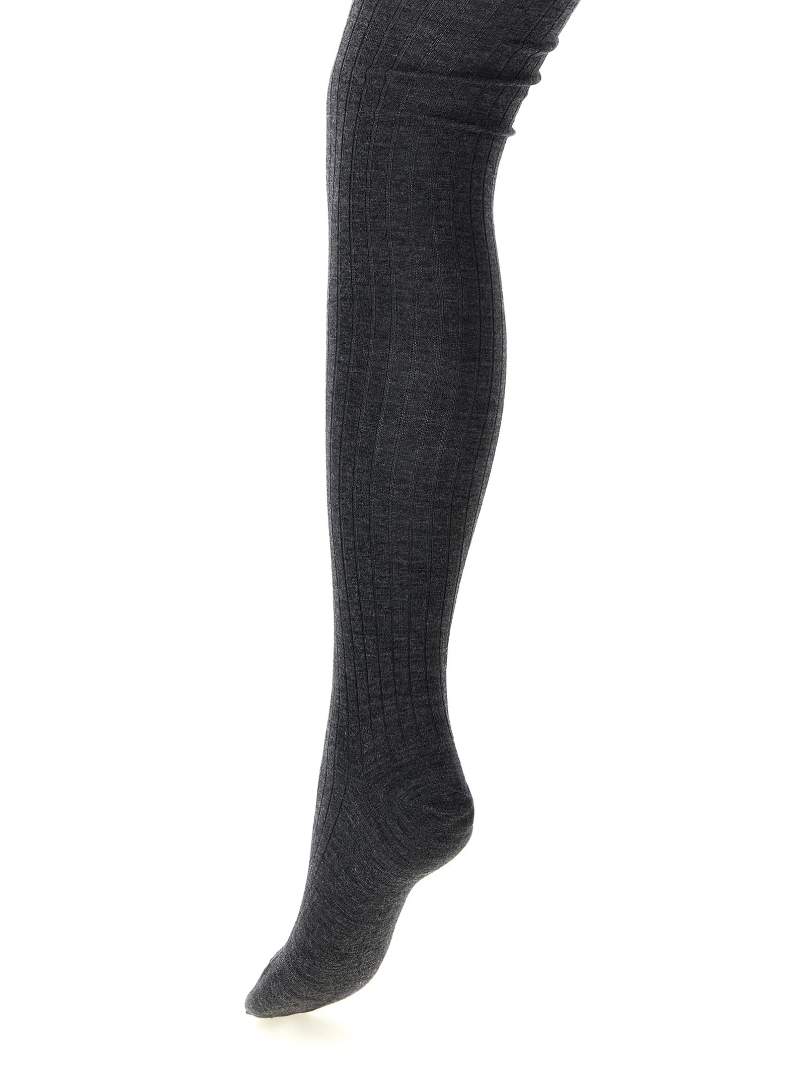 Ribbed tights