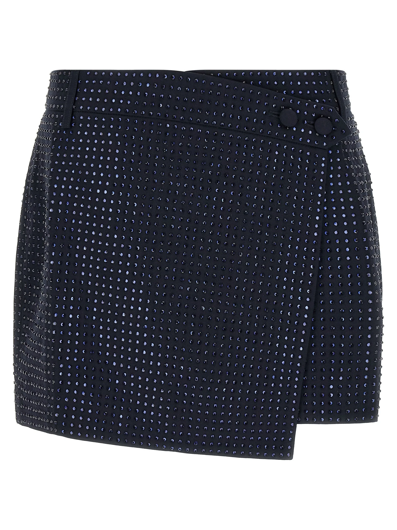 'Soave' skirt with rhinestones