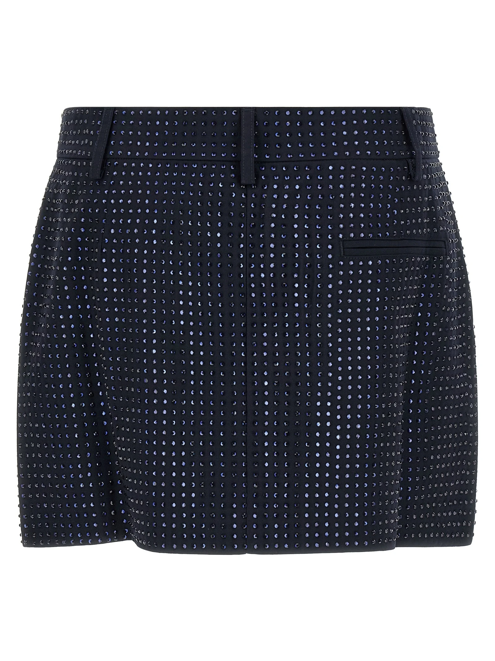 'Soave' skirt with rhinestones