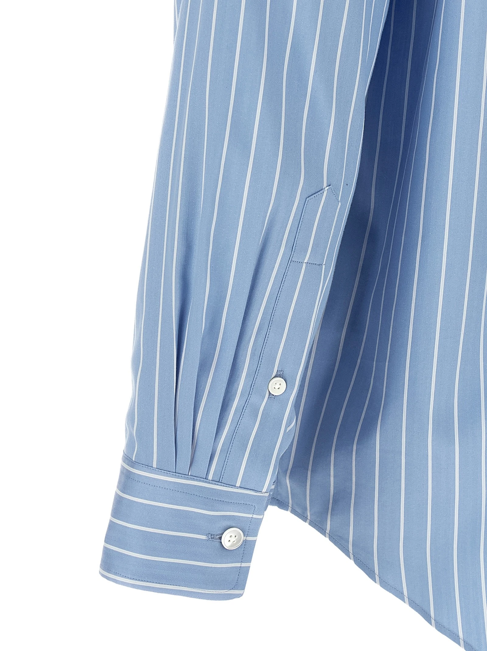 Cotton and silk shirt