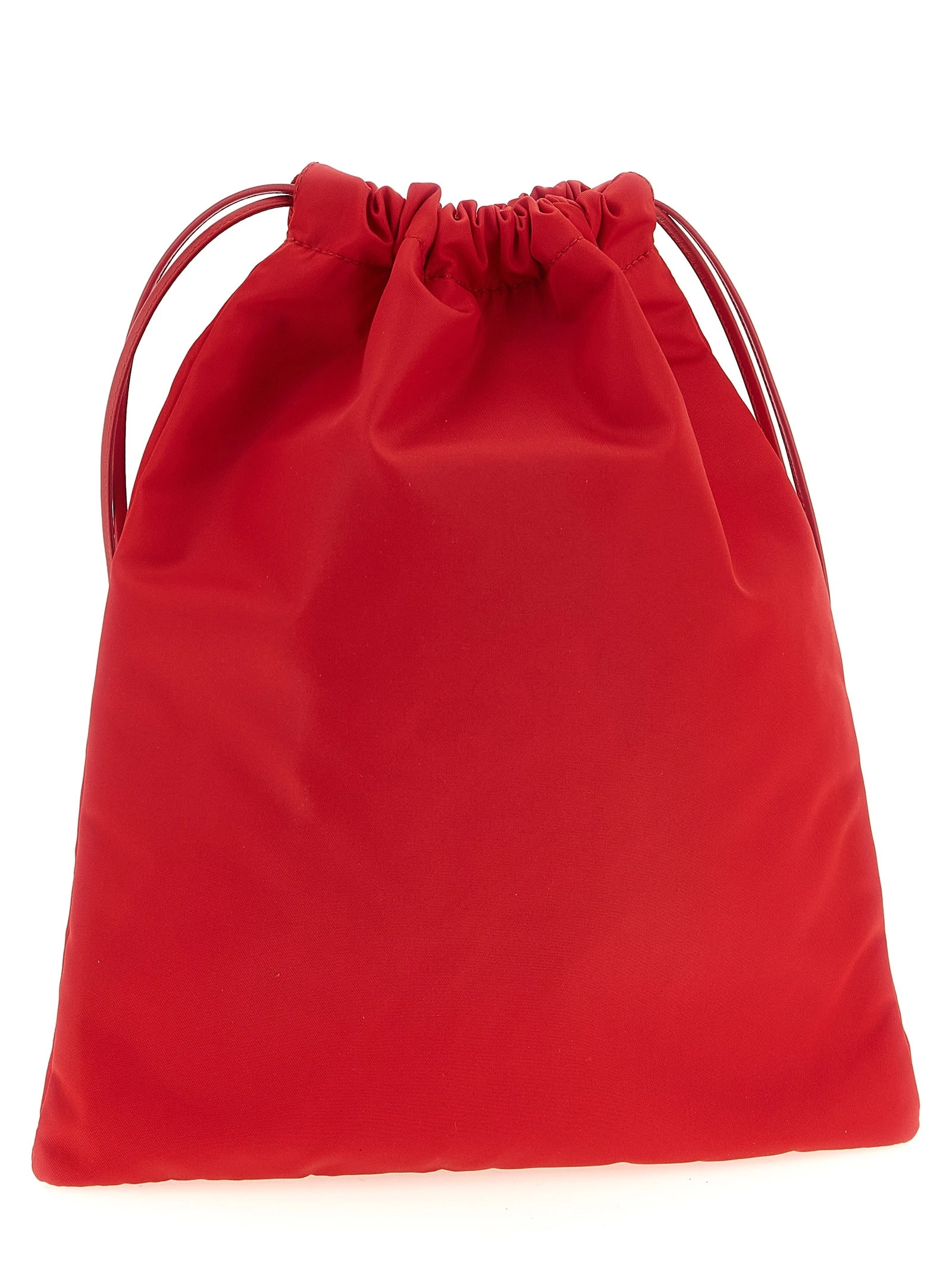 'Wish in Re-Nylon' pouch with logo
