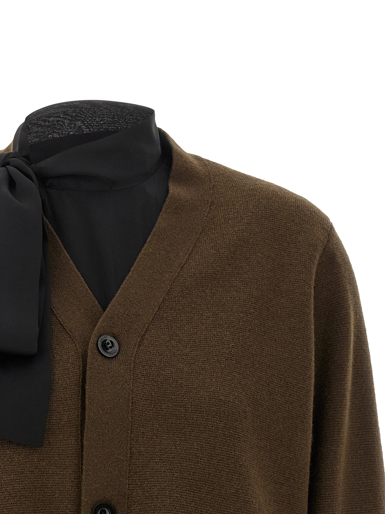Cut-out cardigan