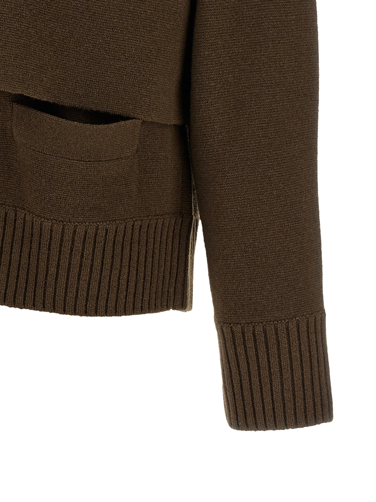 Cut-out cardigan
