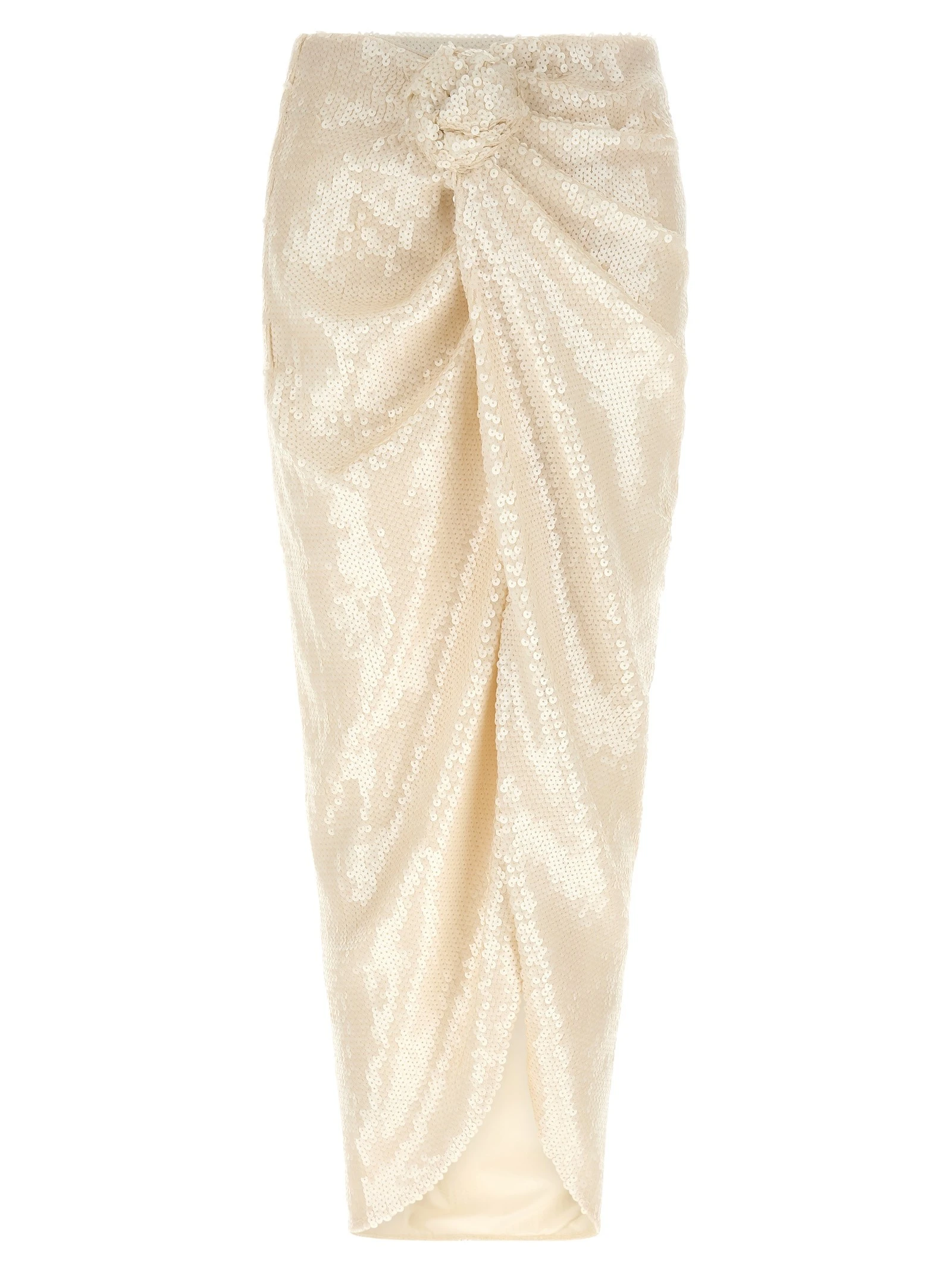 'Sequins Knot' skirt