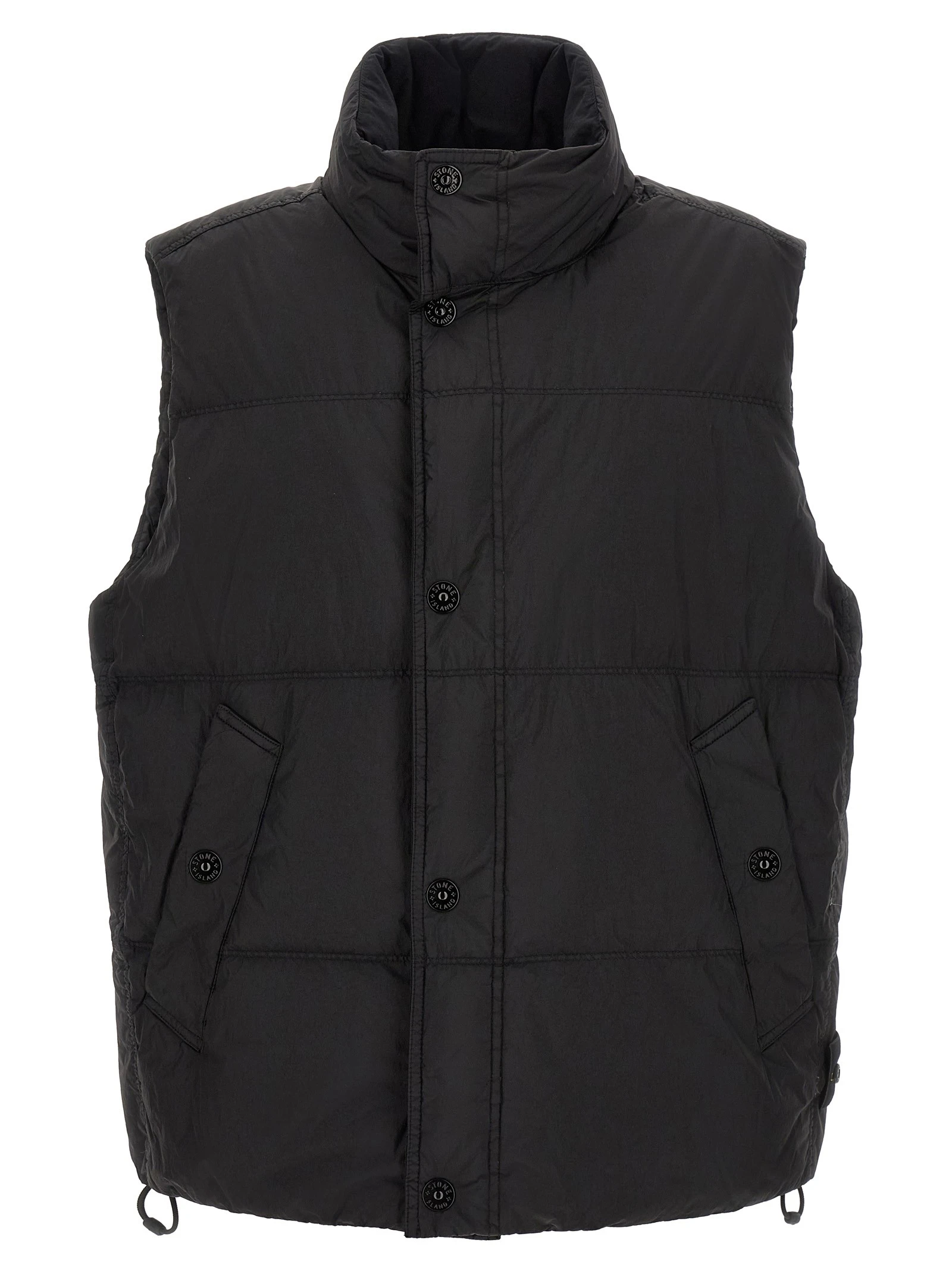 Quilted padded vest