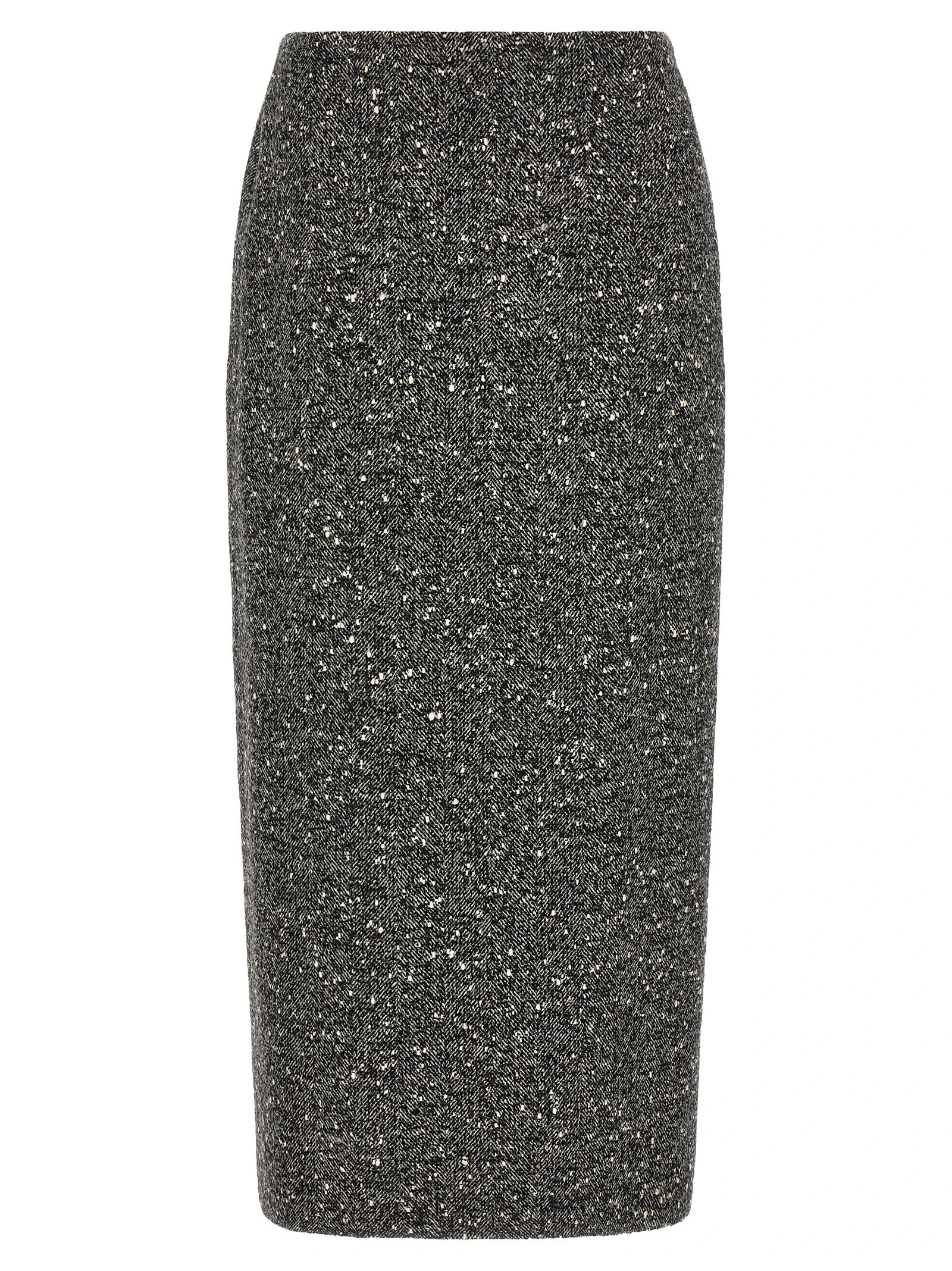 Valentino Garavani Chevron Bouclé skirt