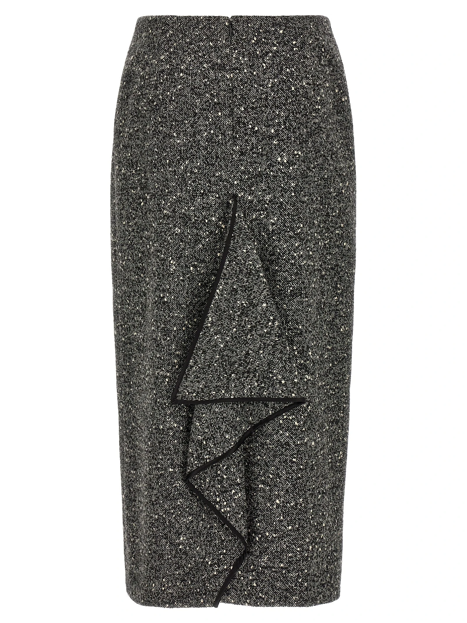 Valentino Garavani Chevron Bouclé skirt