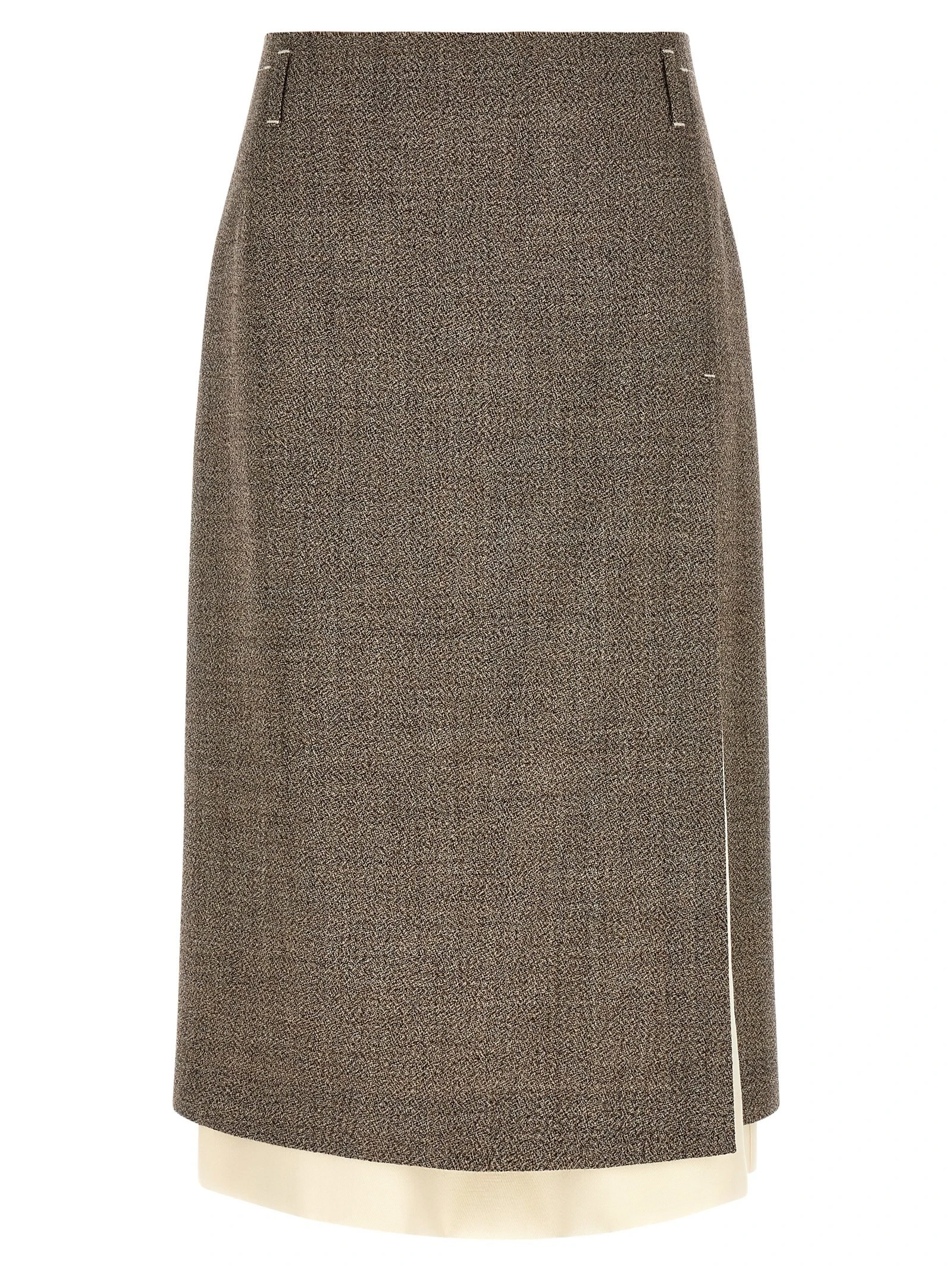 Multi-layer hem skirt