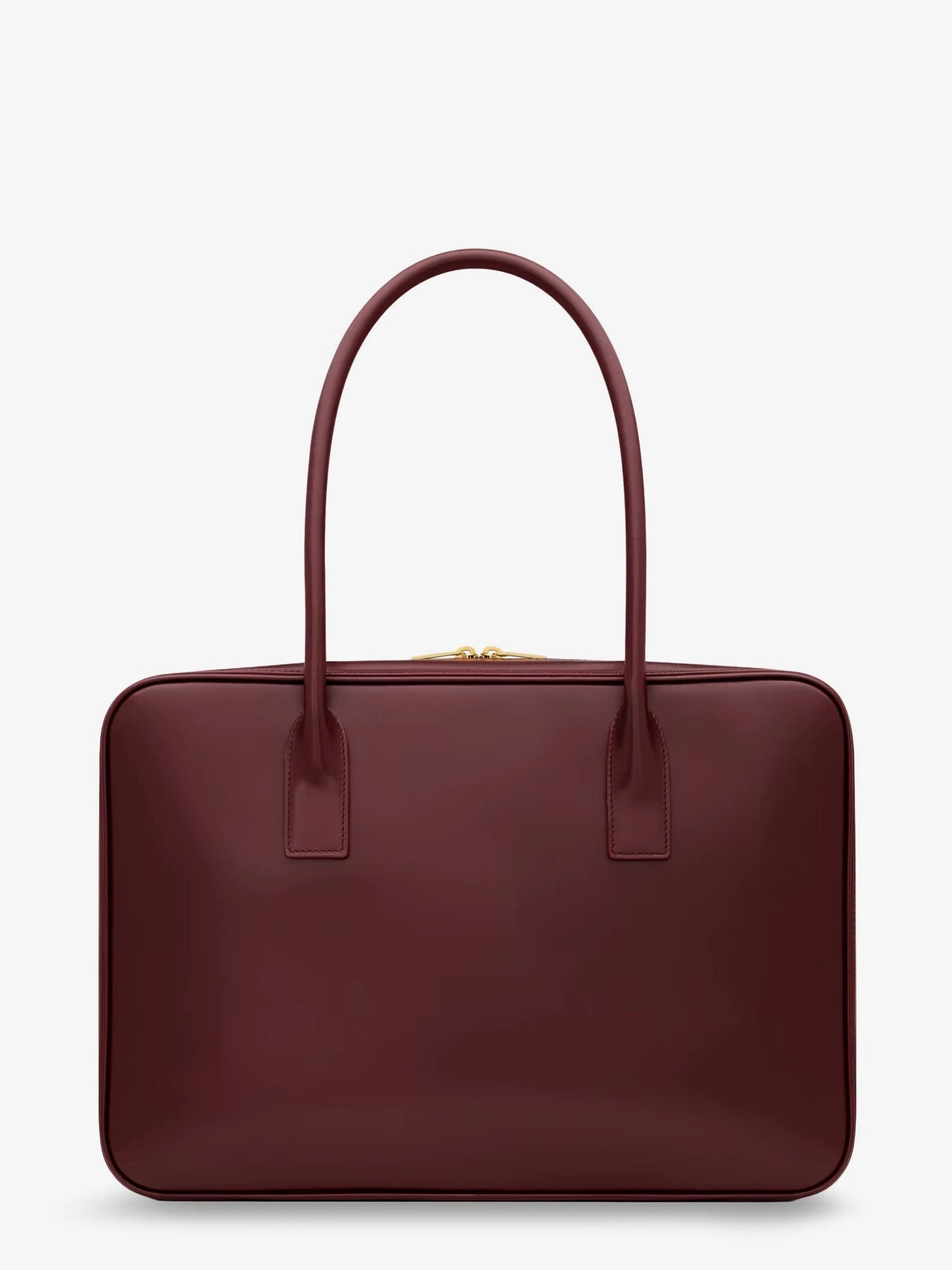 Sac de Jour in Box leather handbag with metal lock detail