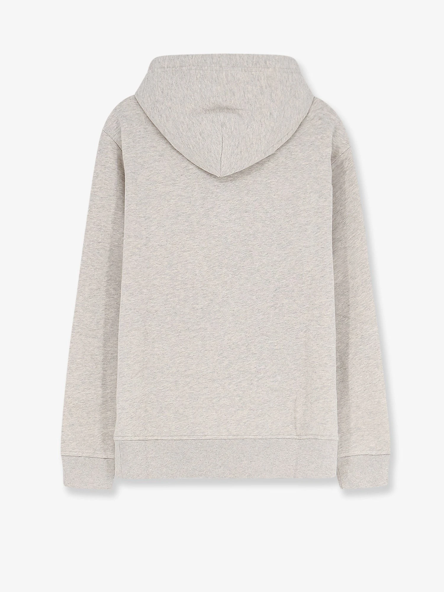 Hooded cotton blend sweatshirt