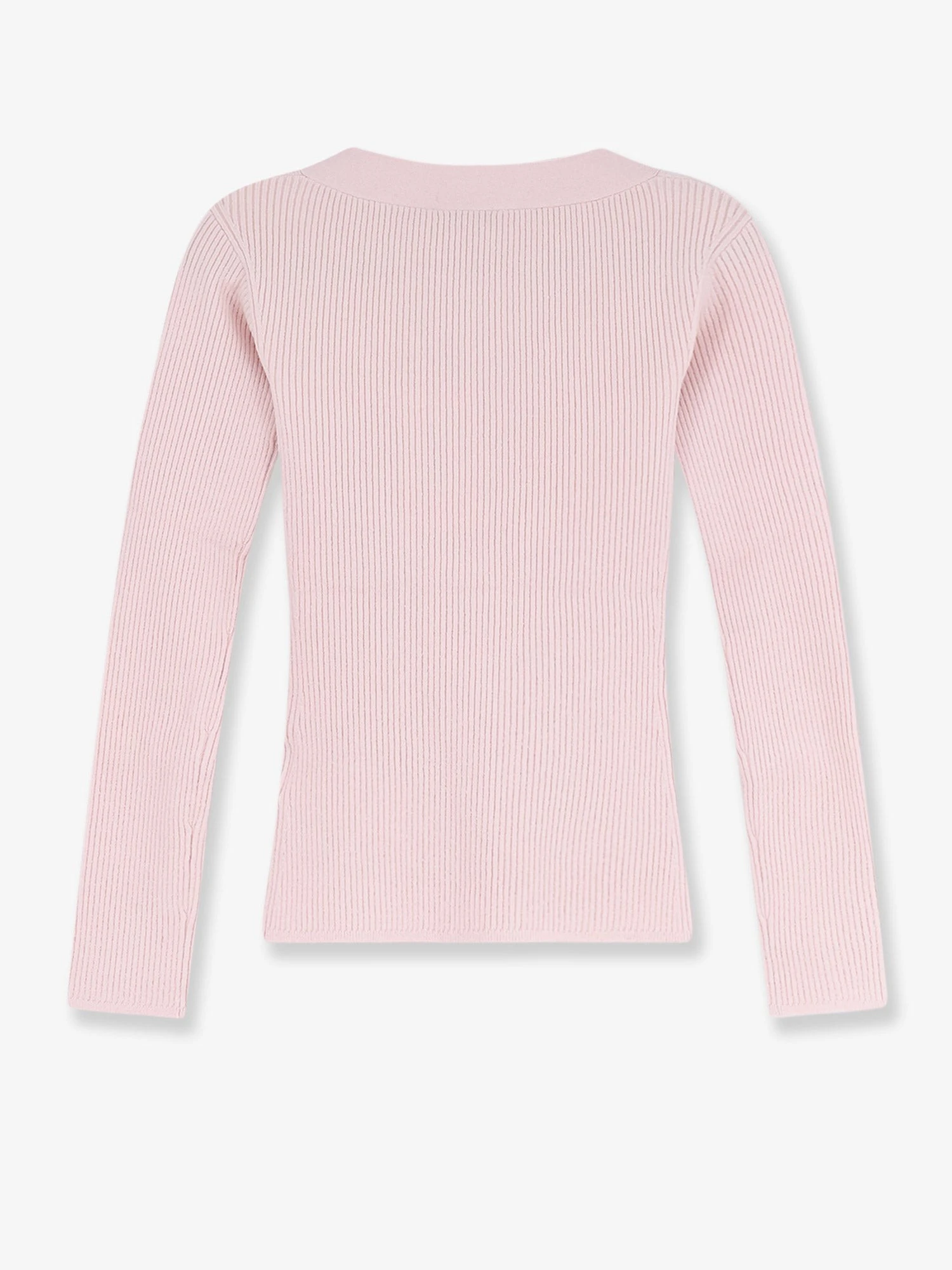 Mxmgioiosa ribbed wool and cashmer ecardigan