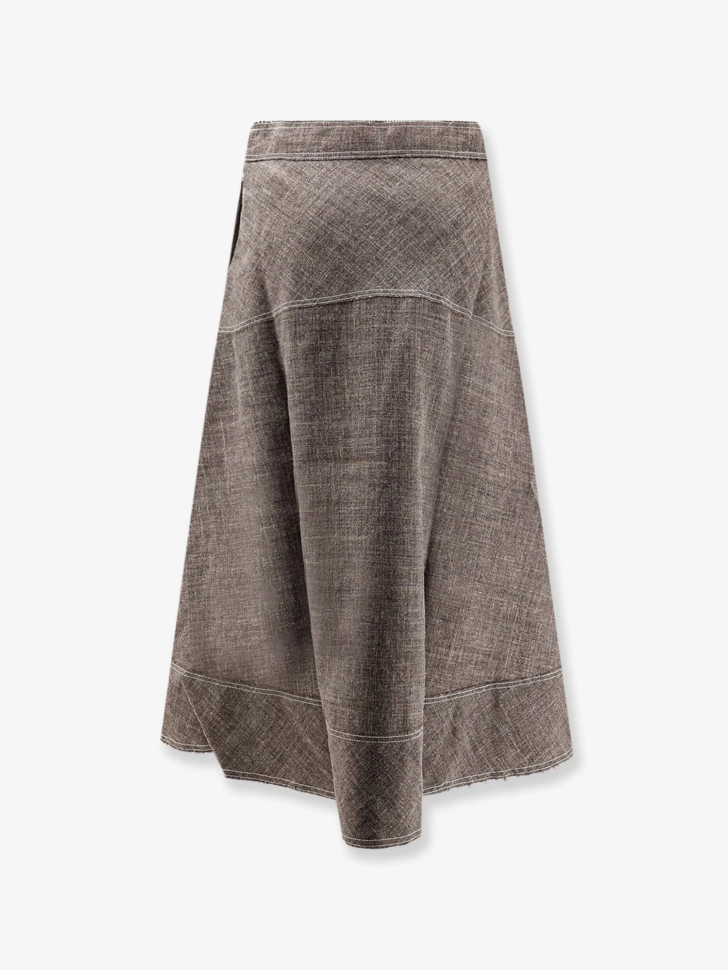 Janelle linen blend skirt