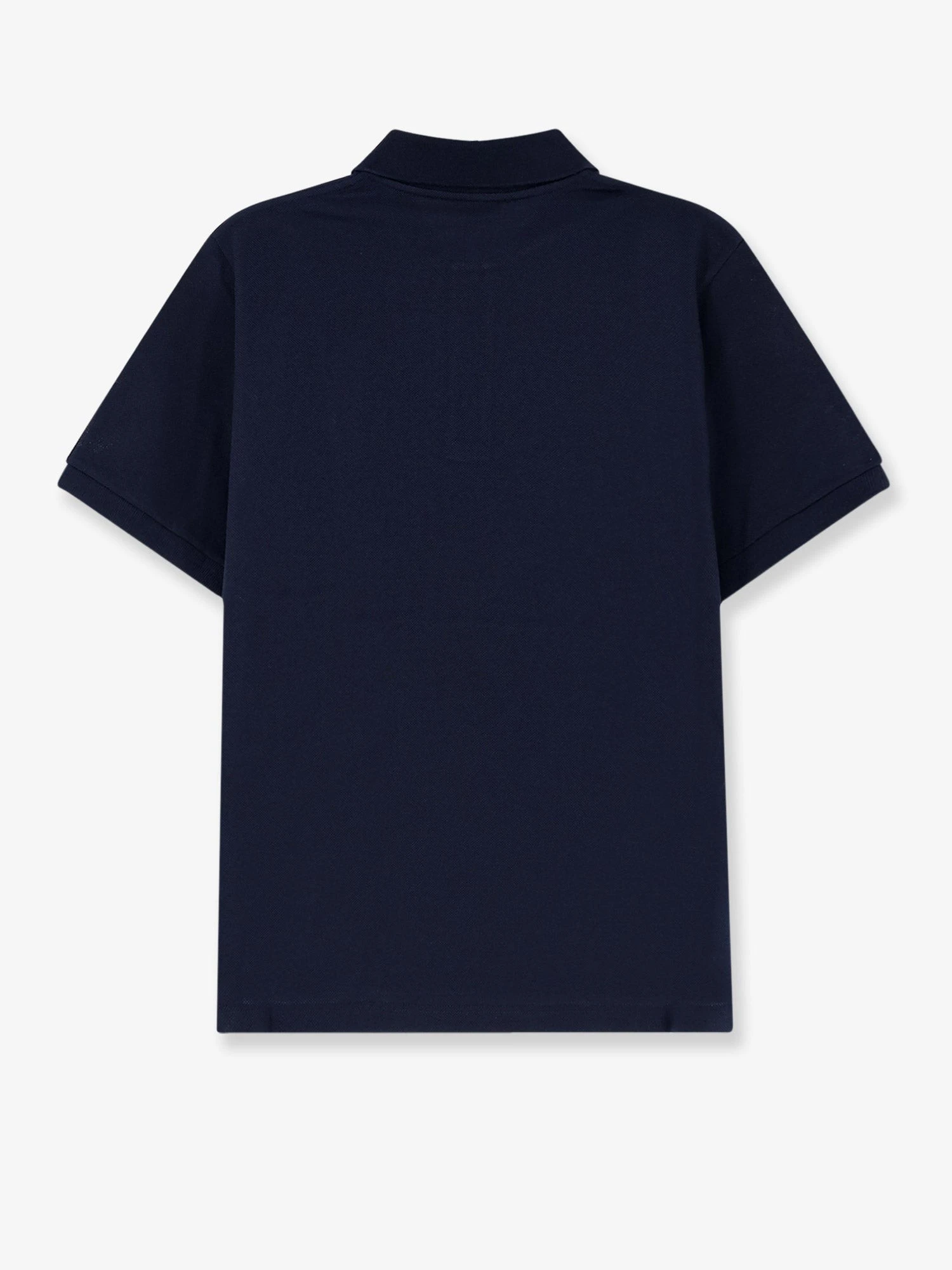 Piqué cotton polo shirt with Cassandre embroidery