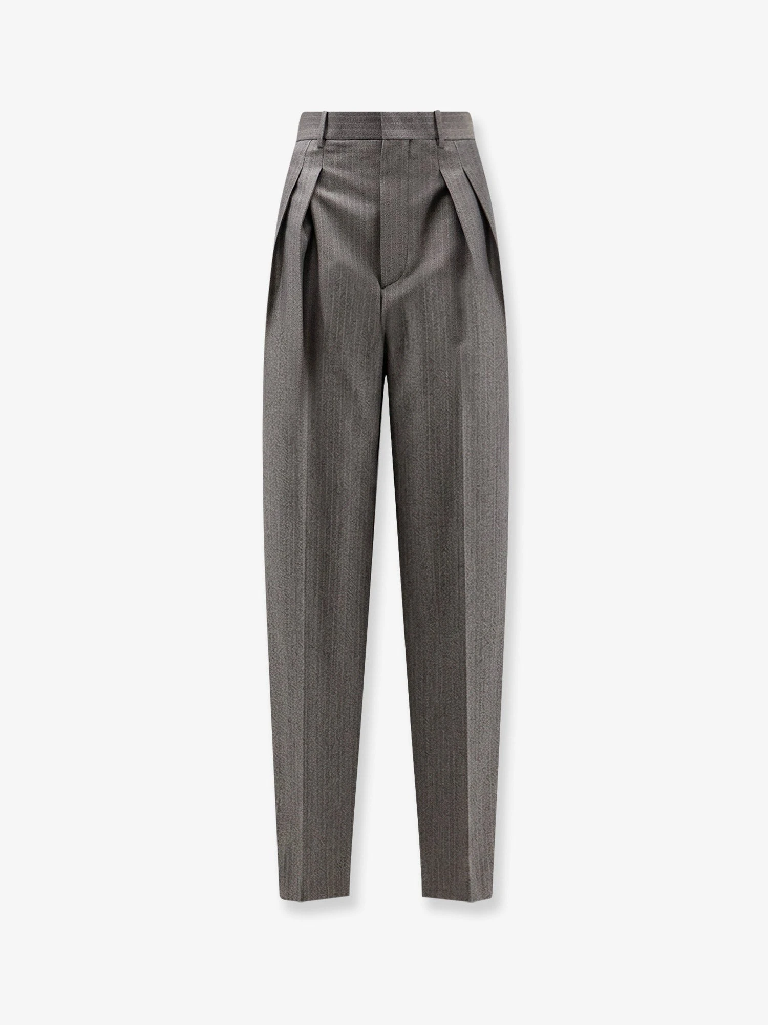 Wool and mohair trousers