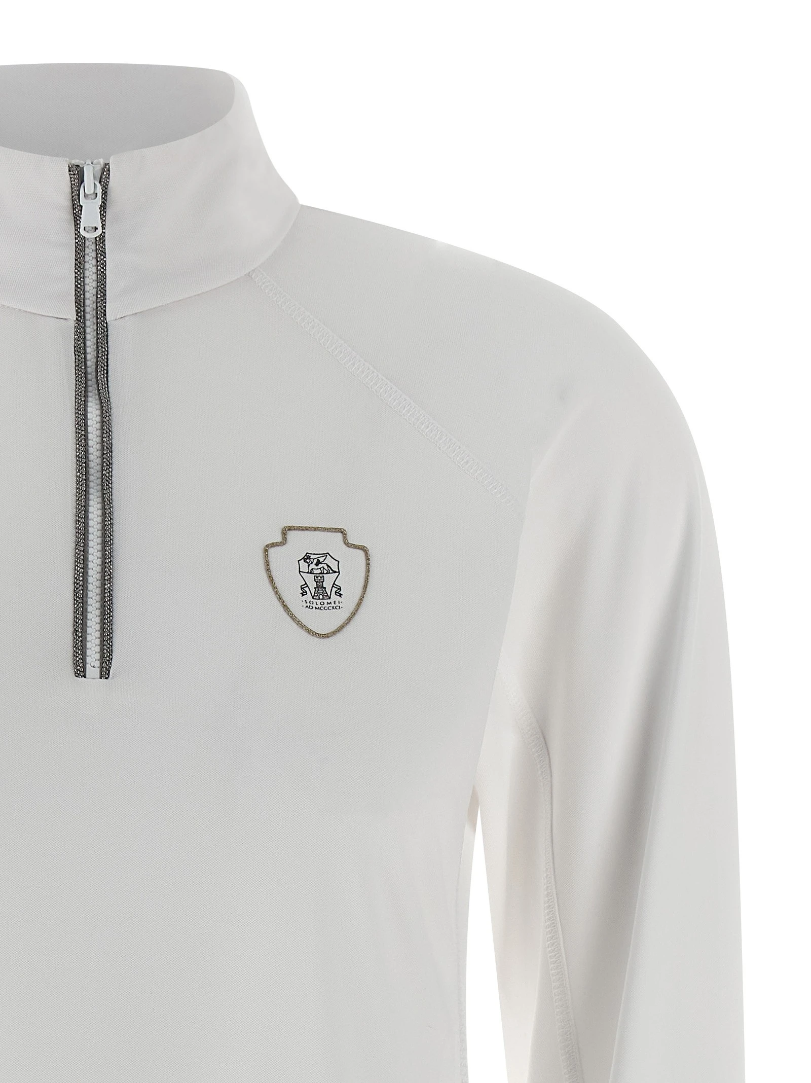 'Precious Half Zip' sweater