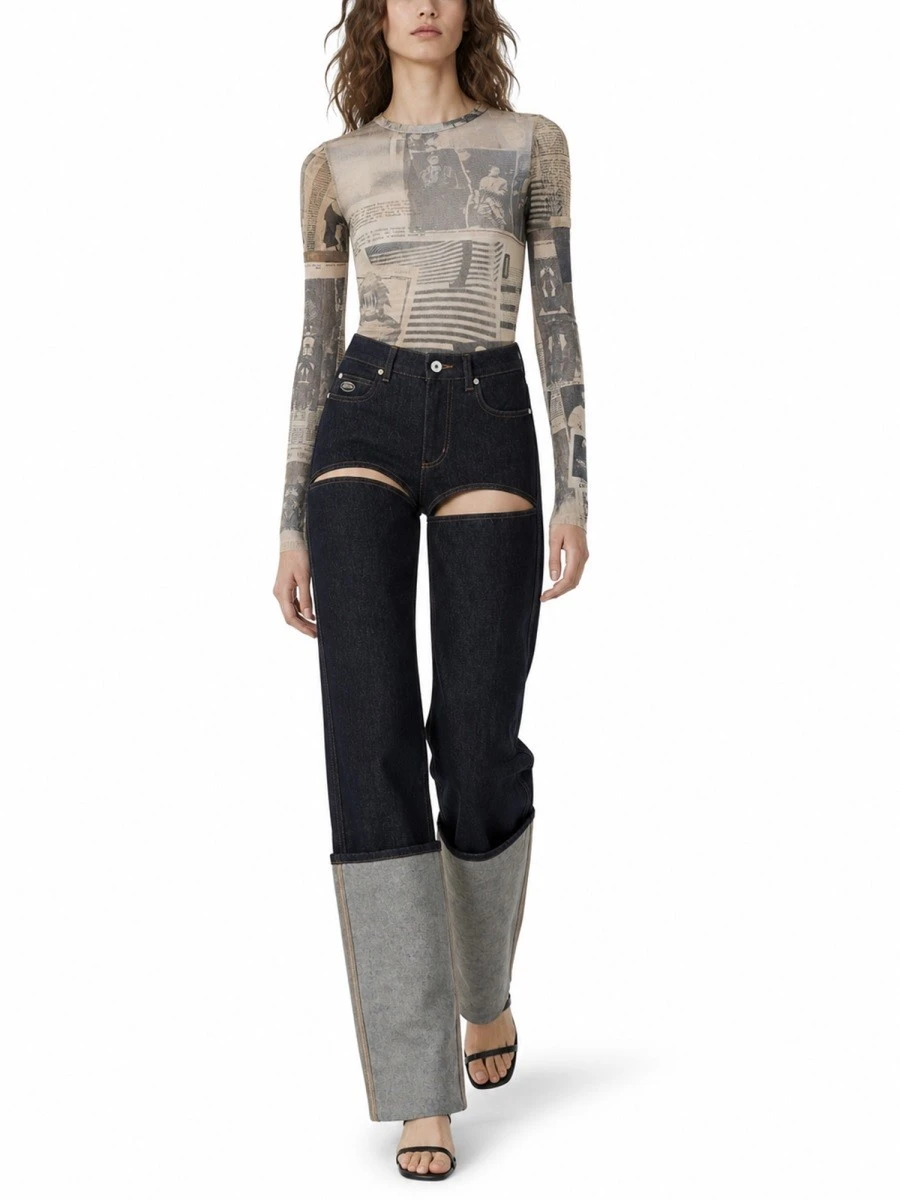 PANTS WITH CUTS