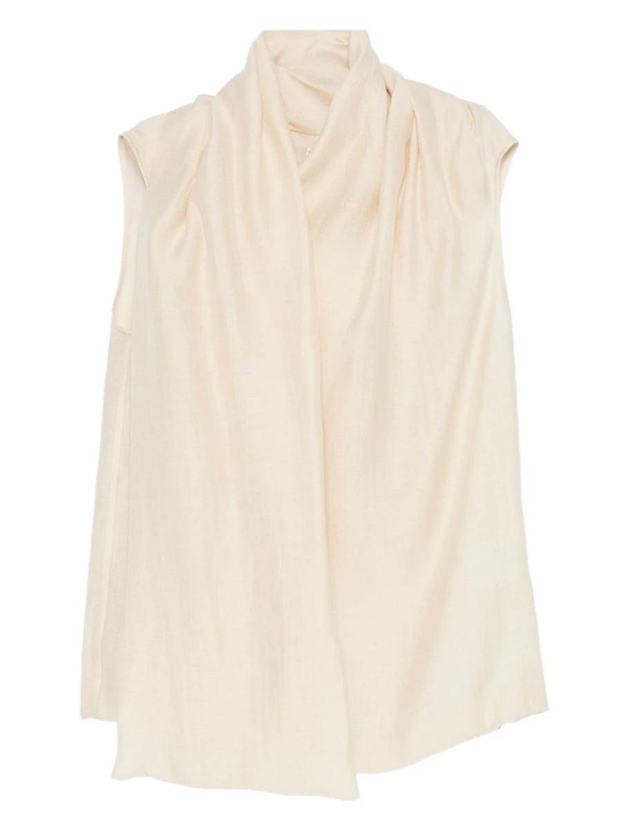 BLOUSE WITH SCARF