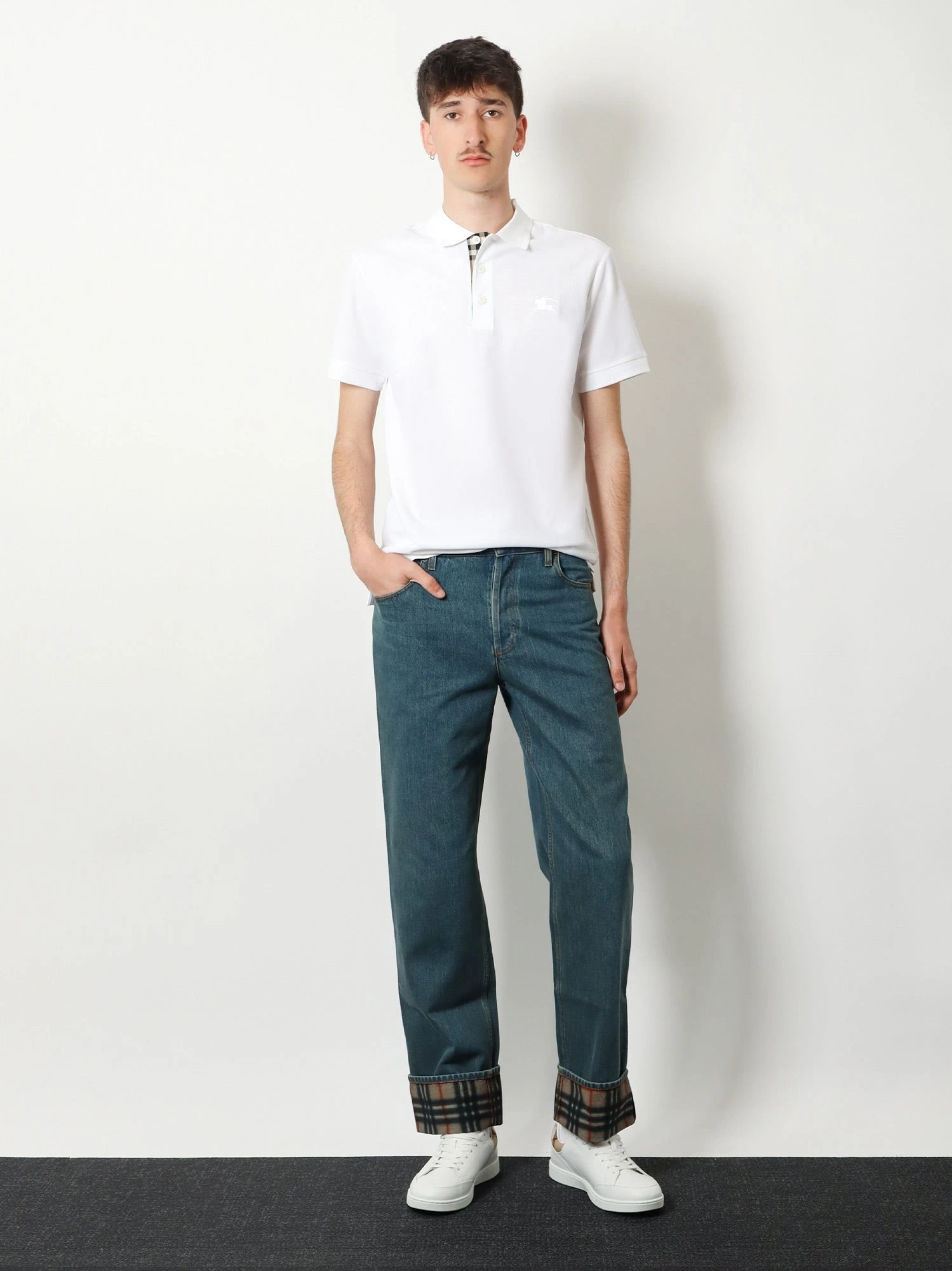 Organic cotton polo shirt