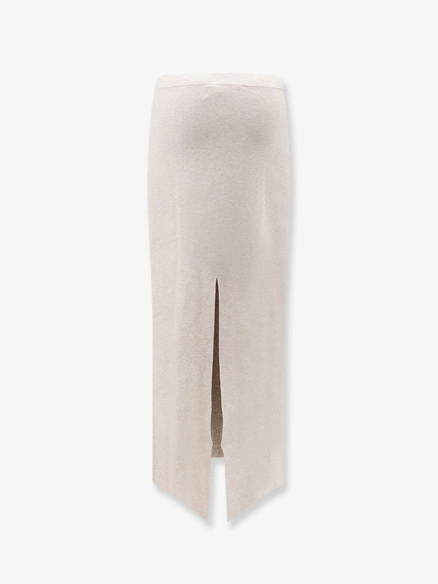 Long viscose blend skirt