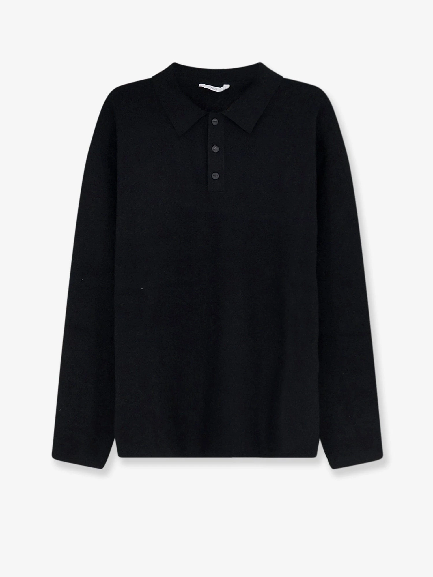 Viscose blend polo shirt