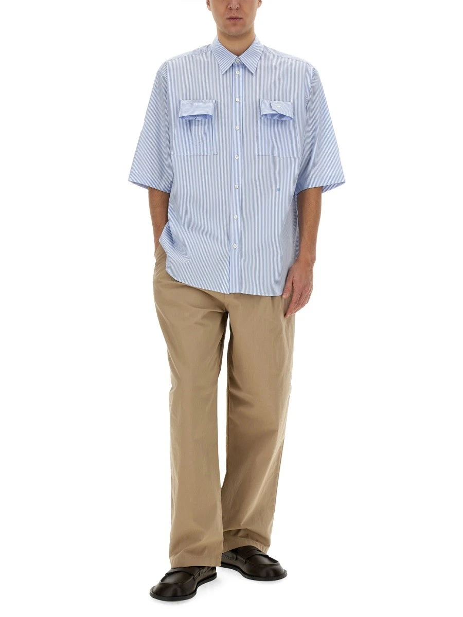 COTTON BLEND PANTS
