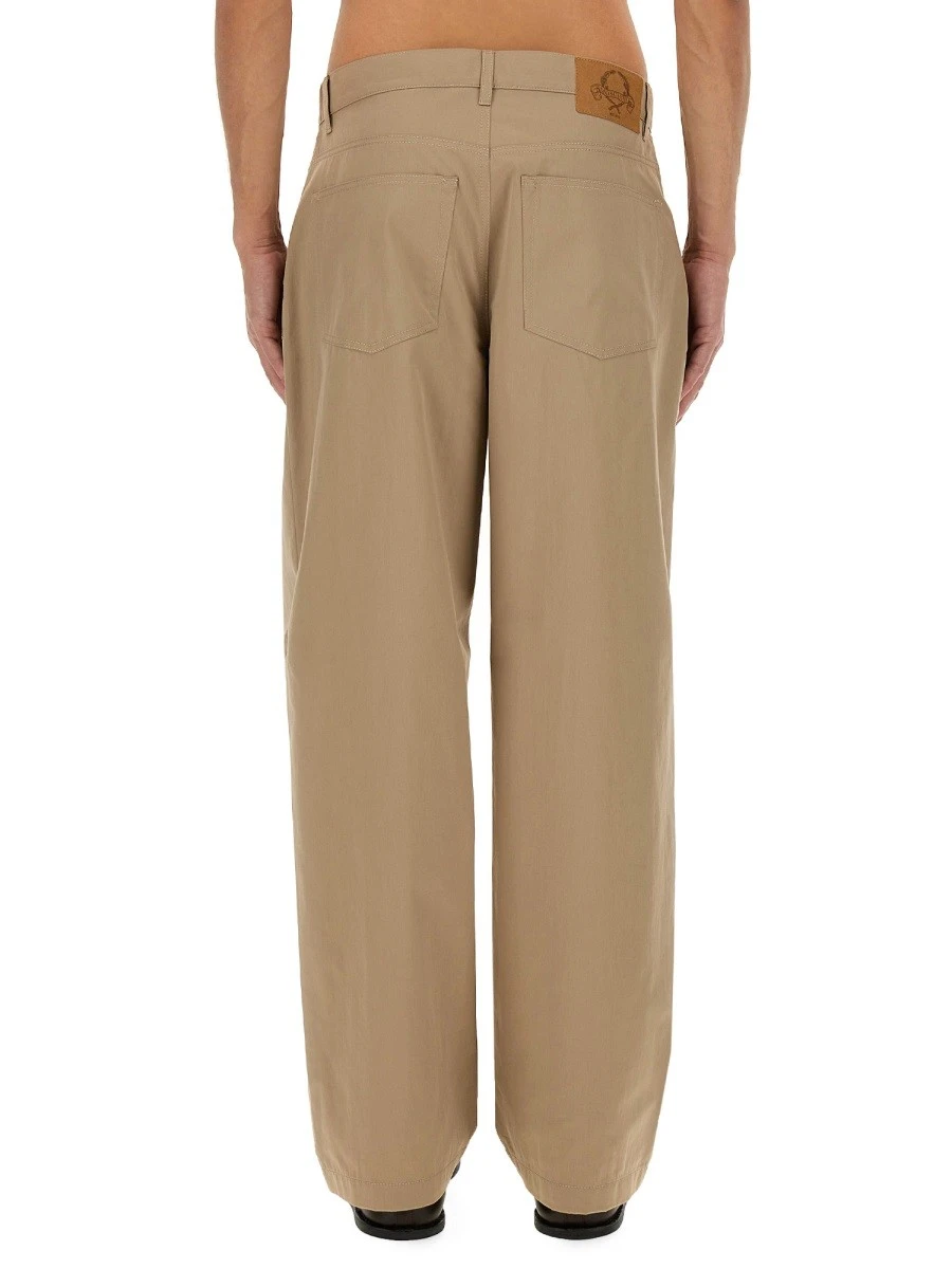 COTTON BLEND PANTS
