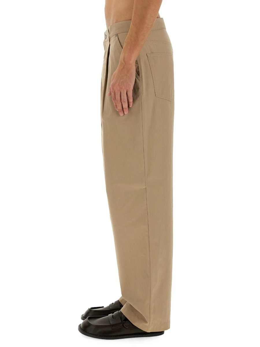 COTTON BLEND PANTS