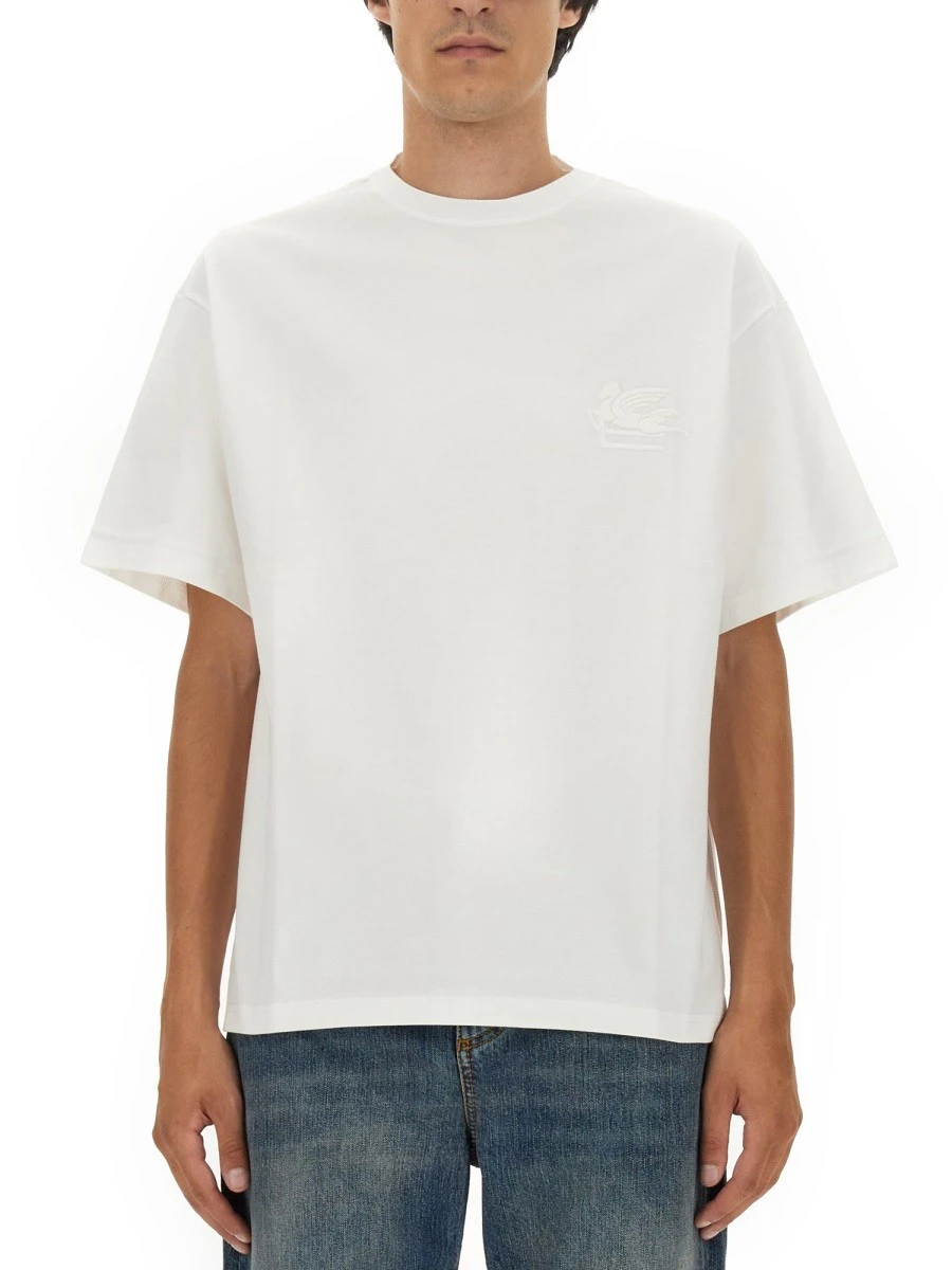 T-SHIRT WITH PEGASUS EMBROIDERY.webp