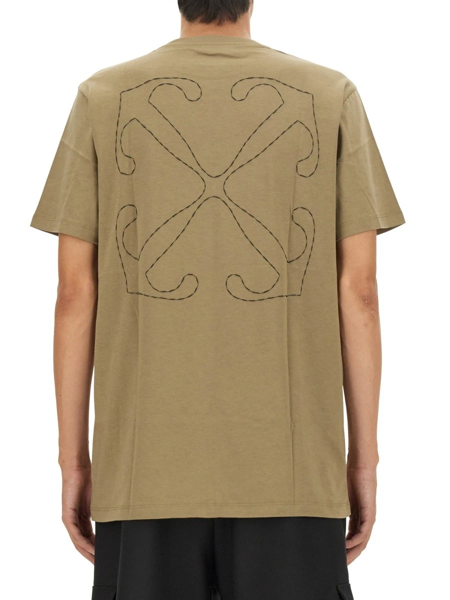 T-SHIRT WITH ARROW EMBROIDERY.webp
