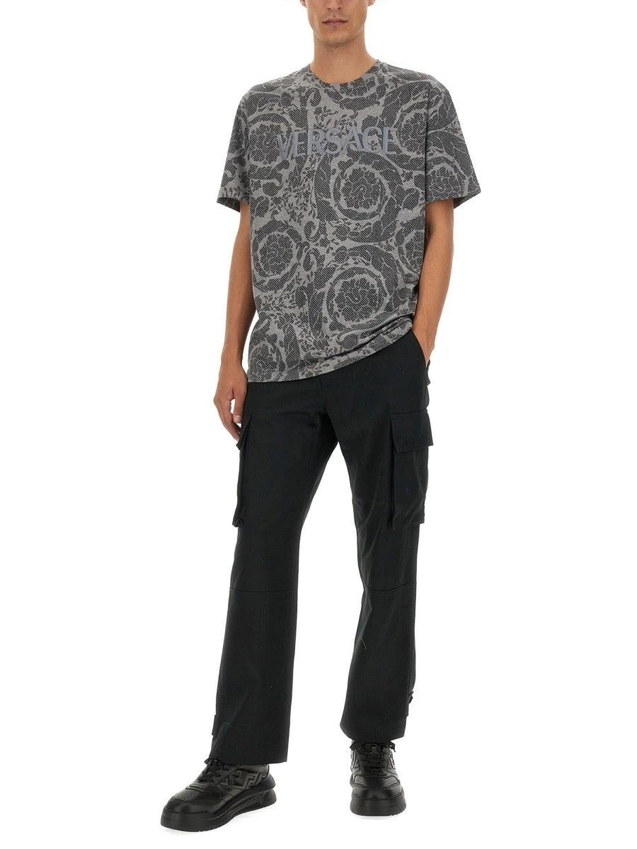 SILHOUETTE BAROQUE LOGO T-SHIRT.webp