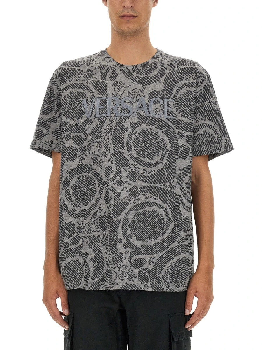 SILHOUETTE BAROQUE LOGO T-SHIRT.webp