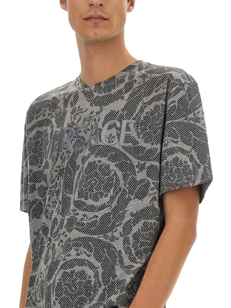 SILHOUETTE BAROQUE LOGO T-SHIRT.webp