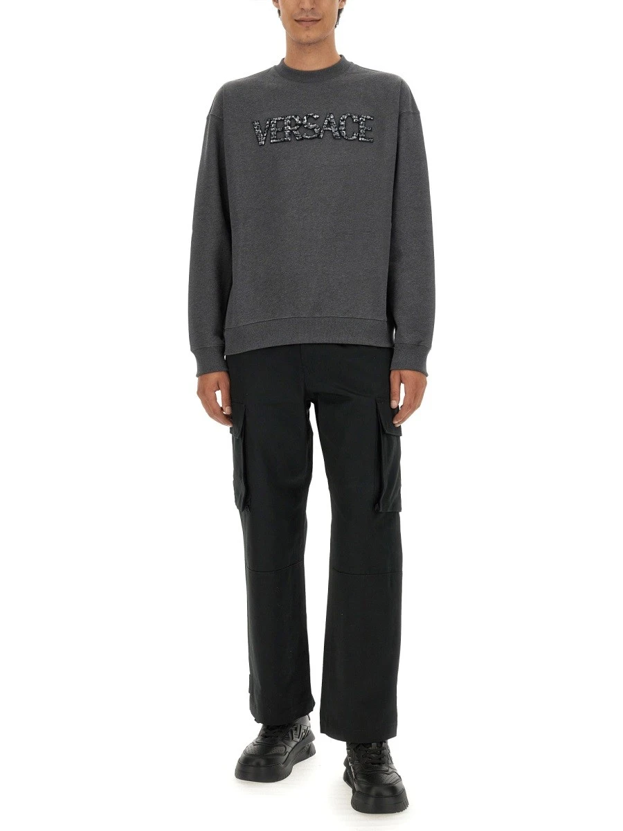 SWEATSHIRT WITH CROCODILE LOGO.webp