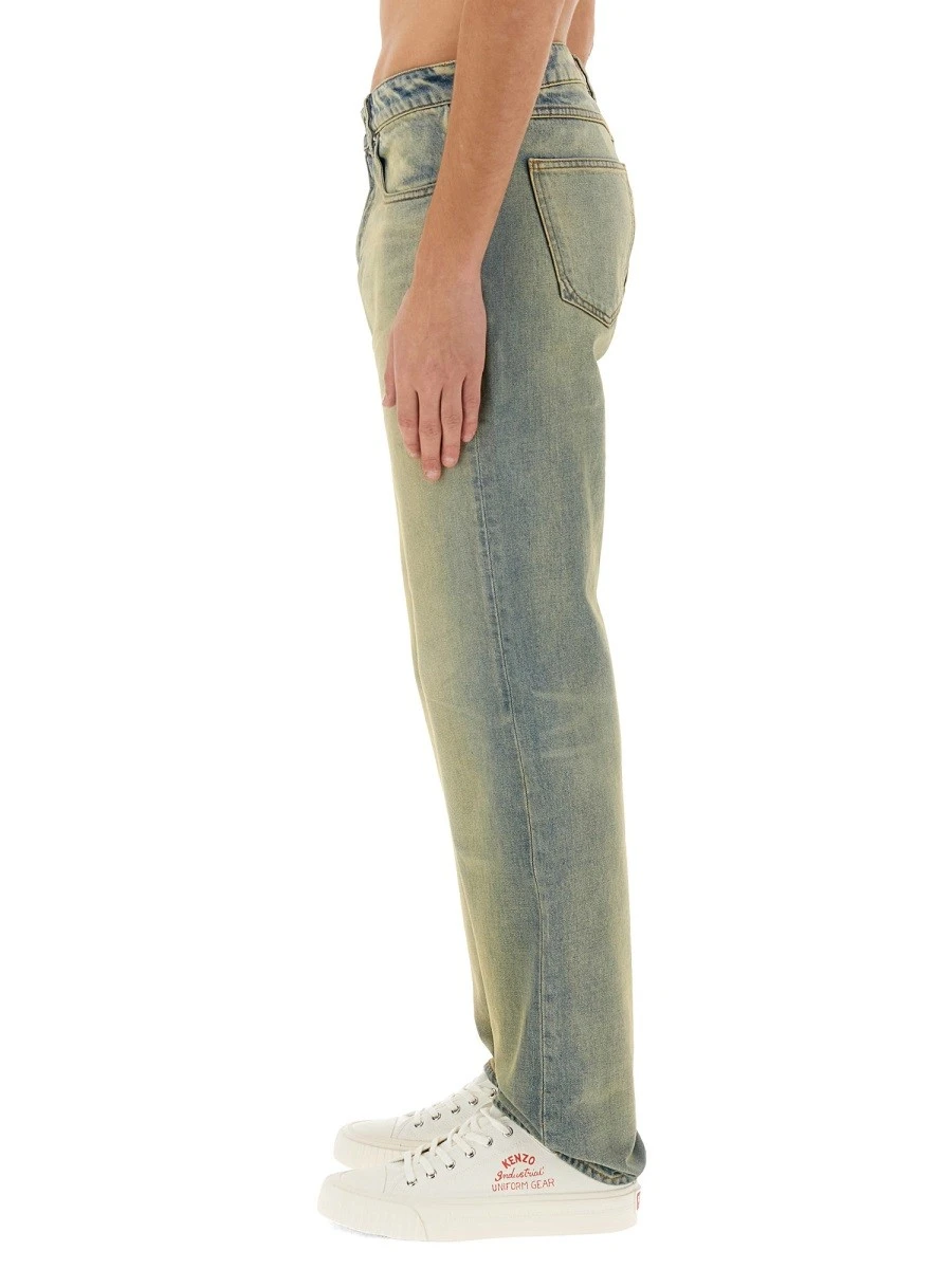 SLIM BARA JEANS 'KENZO DRAWN VARSITY'.webp